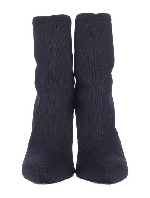 Stuart Weitzman Canvas Sock Boots