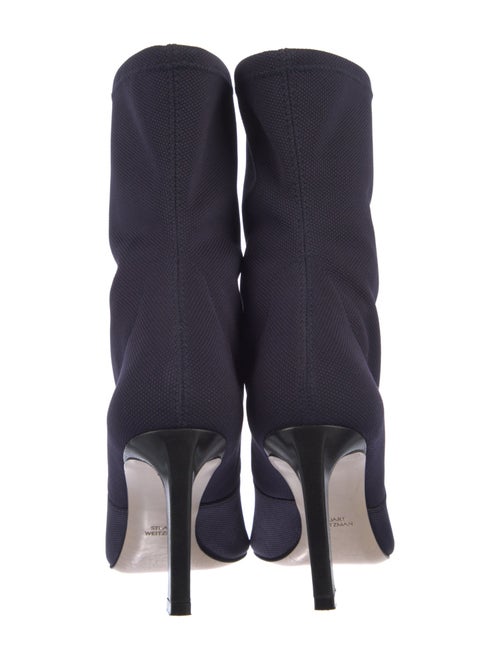 Stuart Weitzman Canvas Sock Boots