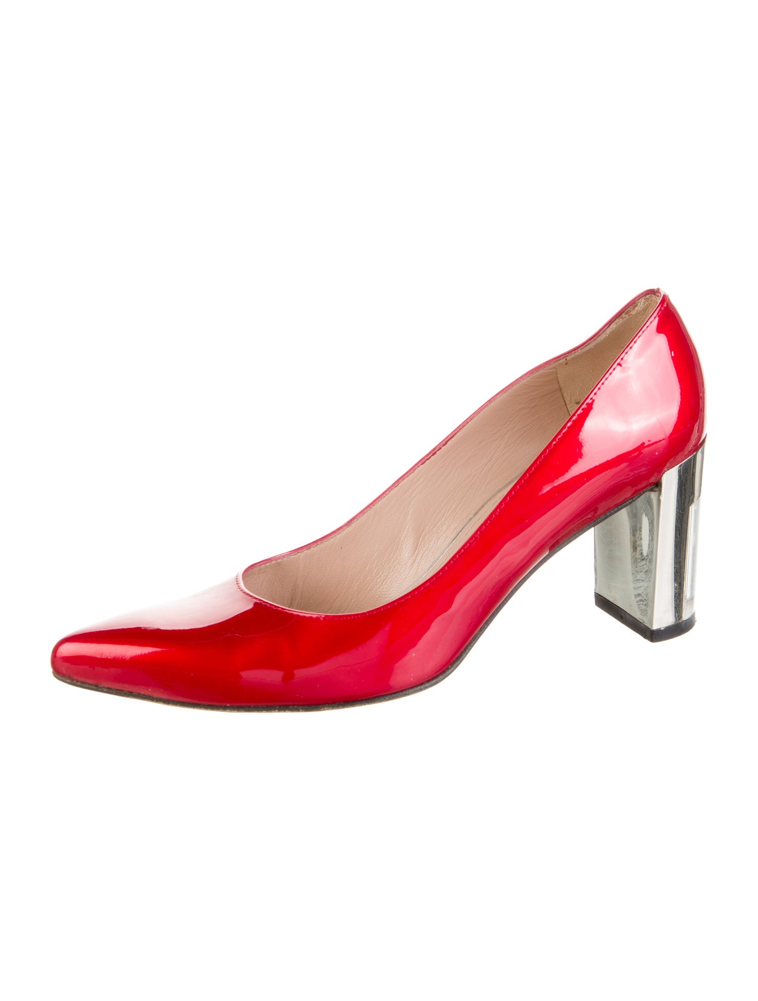 Stuart Weitzman Patent Leather Pumps