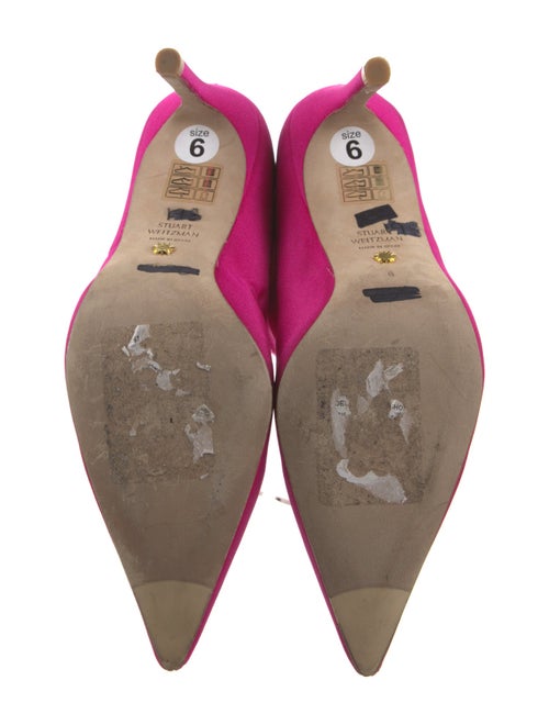 Stuart Weitzman Satin Sock Boots