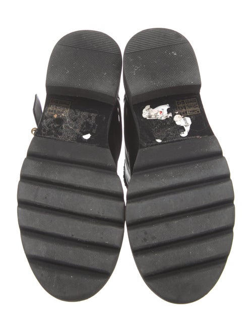 Stuart Weitzman Leather Moto Boots