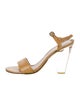 Stuart Weitzman Patent Leather Sandals