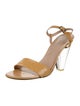 Stuart Weitzman Patent Leather Sandals