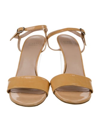 Stuart Weitzman Patent Leather Sandals