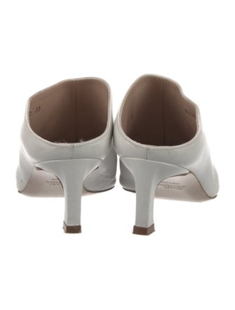 Stuart Weitzman Leather Mules
