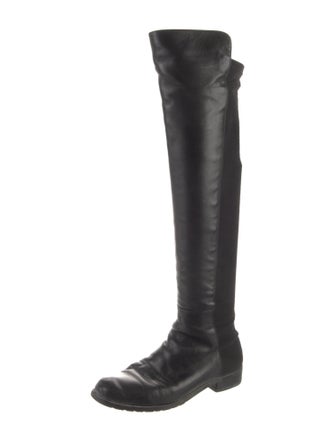 Stuart Weitzman Leather Riding Boots