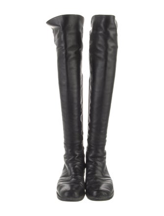 Stuart Weitzman Leather Riding Boots