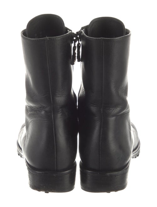 Stuart Weitzman Leather Combat Boots