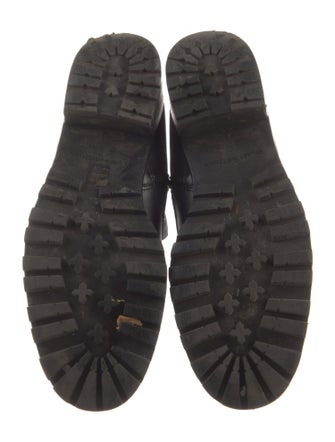 Stuart Weitzman Leather Combat Boots