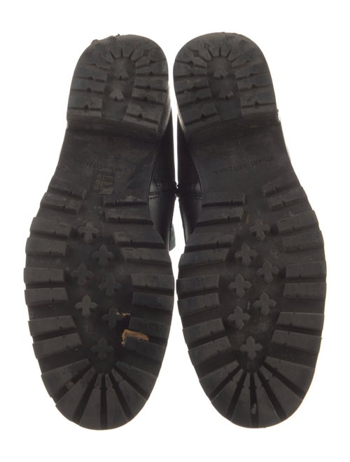 Stuart Weitzman Leather Combat Boots