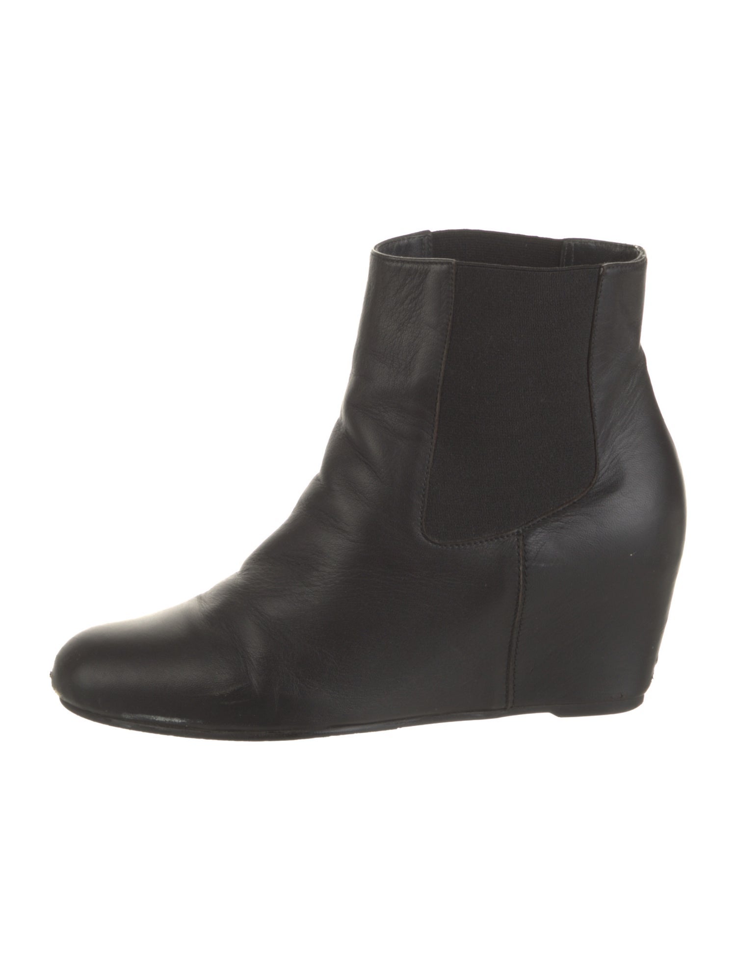 Stuart Weitzman Leather Chelsea Boots