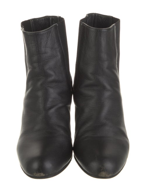 Stuart Weitzman Leather Chelsea Boots