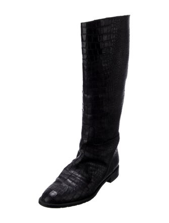 Stuart Weitzman Leather Riding Boots