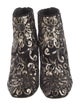 Stuart Weitzman Suede Printed Boots