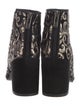 Stuart Weitzman Suede Printed Boots