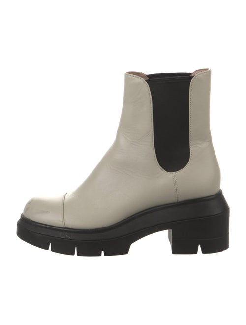 Stuart Weitzman Leather Chelsea Boots