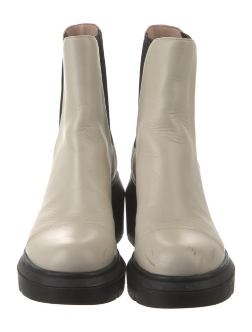 Stuart Weitzman Leather Chelsea Boots