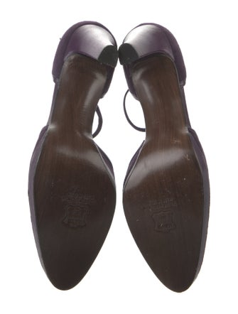 Stuart Weitzman Suede D'Orsay Pumps