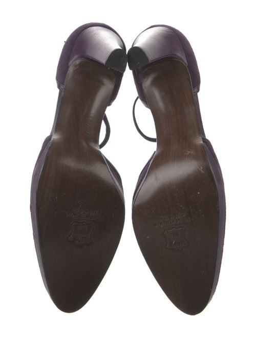 Stuart Weitzman Suede D'Orsay Pumps