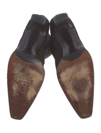 Stuart Weitzman Mesh Accents Sock Boots