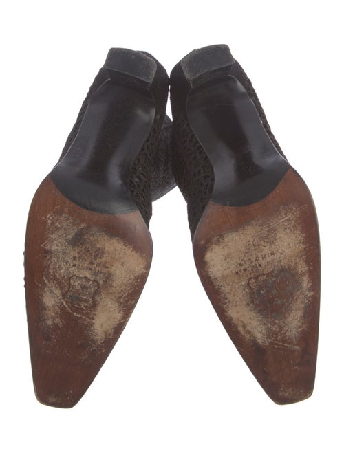 Stuart Weitzman Mesh Accents Sock Boots