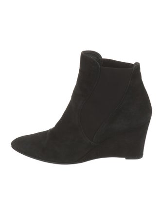 Stuart Weitzman Suede Chelsea Boots
