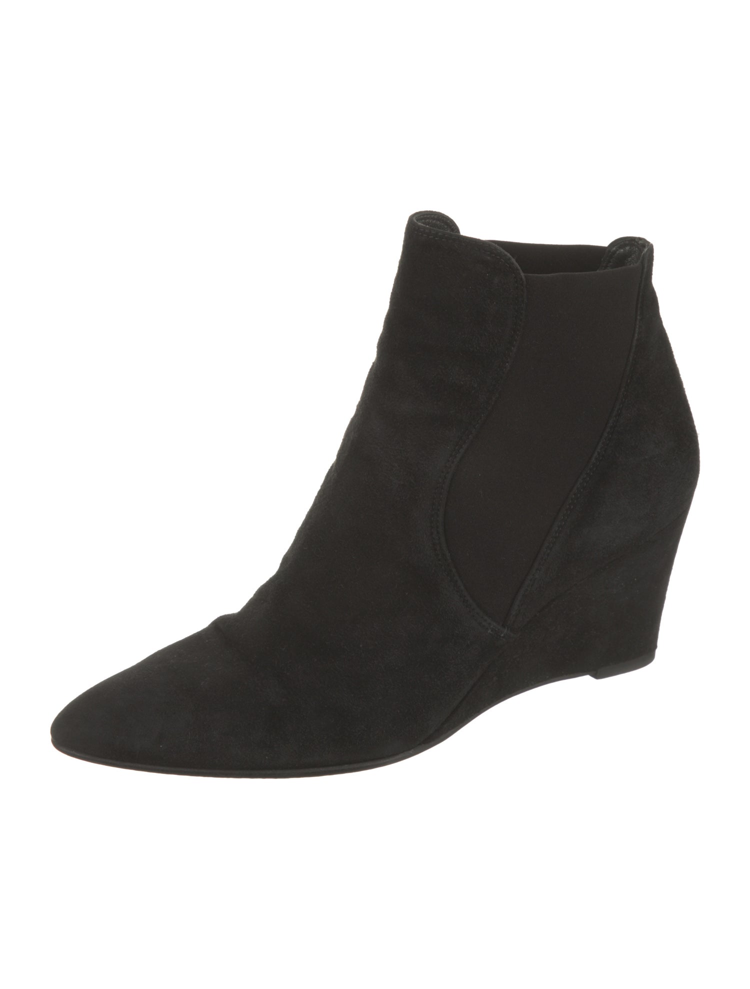 Stuart Weitzman Suede Chelsea Boots