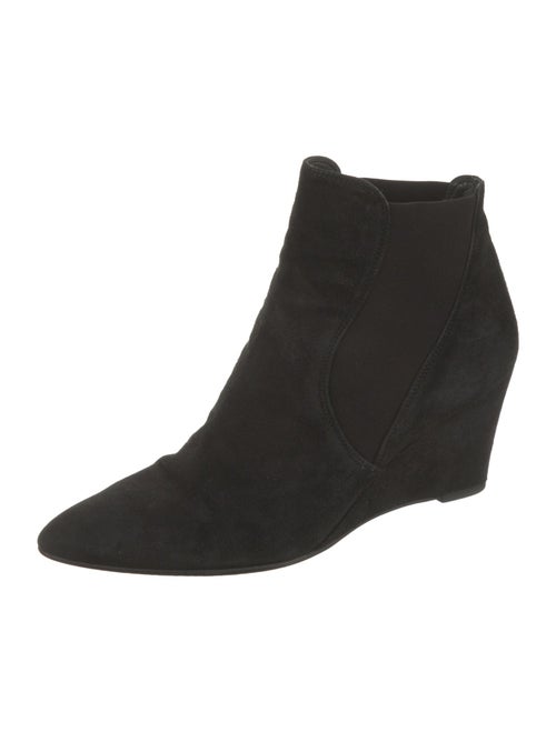 Stuart Weitzman Suede Chelsea Boots