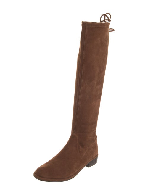 Stuart Weitzman Suede Riding Boots