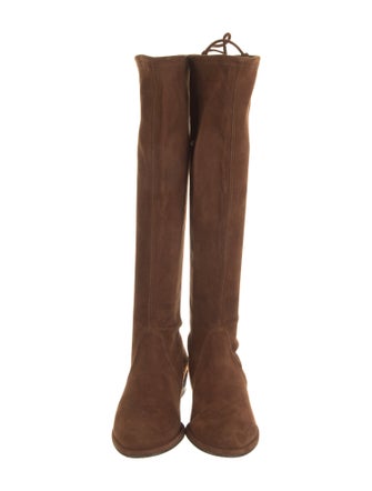 Stuart Weitzman Suede Riding Boots