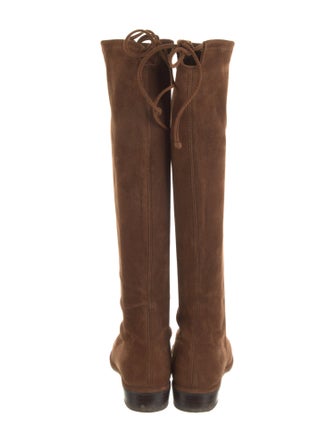 Stuart Weitzman Suede Riding Boots