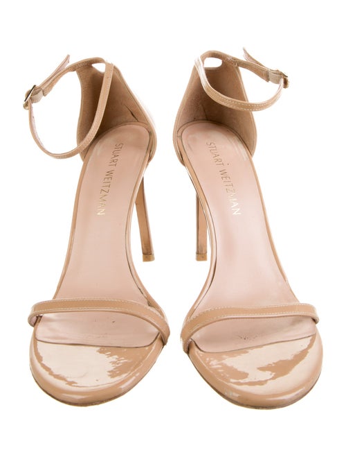 Stuart Weitzman Patent Leather Sandals