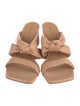 Stuart Weitzman Leather Slides