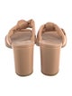 Stuart Weitzman Leather Slides
