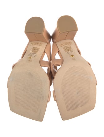 Stuart Weitzman Leather Slides