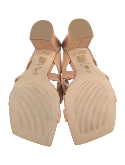 Stuart Weitzman Leather Slides