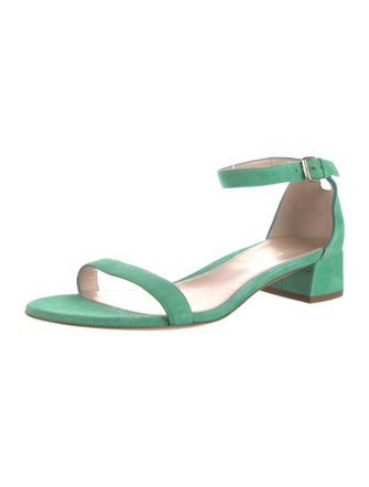 Stuart Weitzman Suede Sandals