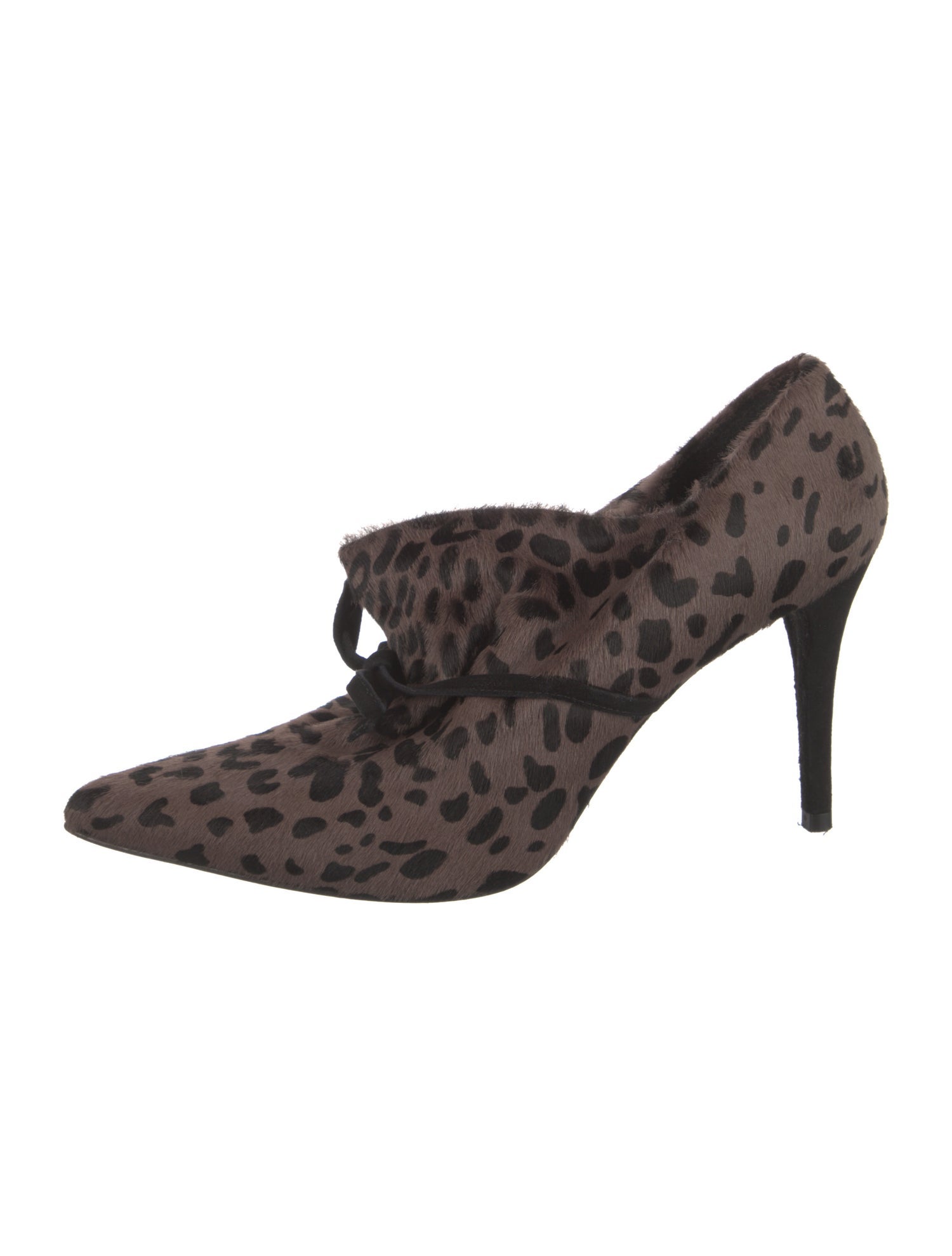 Stuart Weitzman Ponyhair Animal Print Pumps