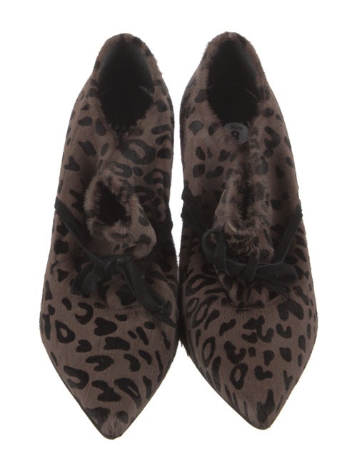 Stuart Weitzman Ponyhair Animal Print Pumps
