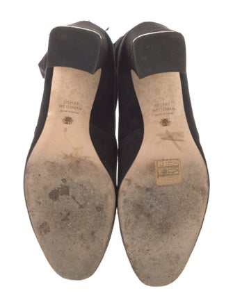 Stuart Weitzman Suede Lace-Up Boots