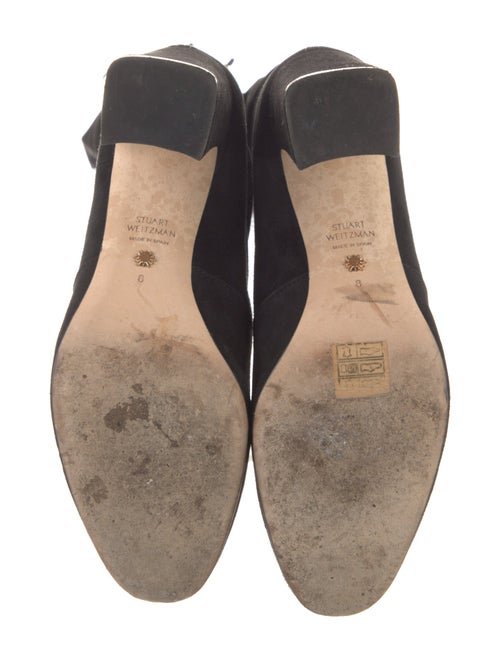Stuart Weitzman Suede Lace-Up Boots