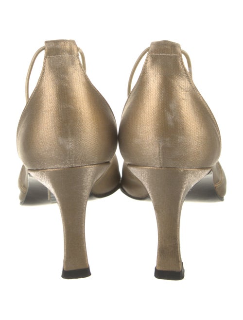 Stuart Weitzman Crystal Embellishments D'Orsay Pumps