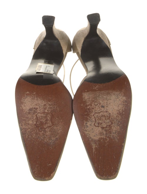 Stuart Weitzman Crystal Embellishments D'Orsay Pumps