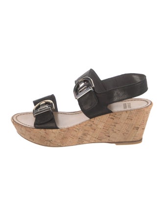 Stuart Weitzman Leather Espadrilles
