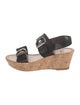 Stuart Weitzman Leather Espadrilles
