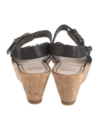 Stuart Weitzman Leather Espadrilles