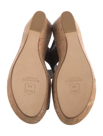 Stuart Weitzman Leather Espadrilles