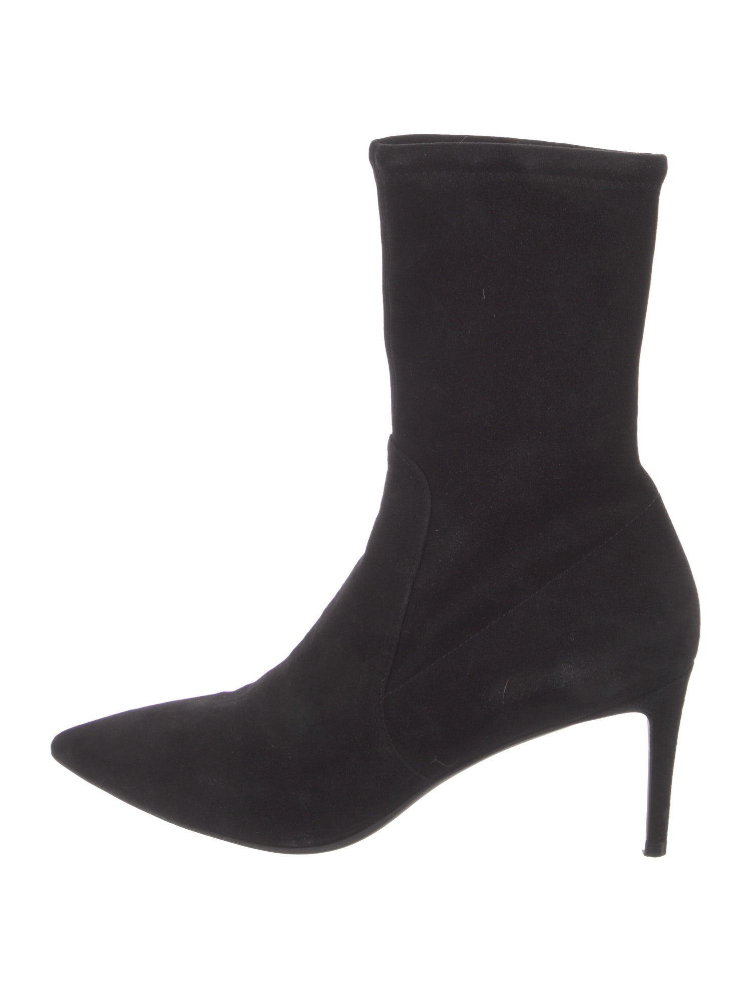 Stuart Weitzman Suede Sock Boots