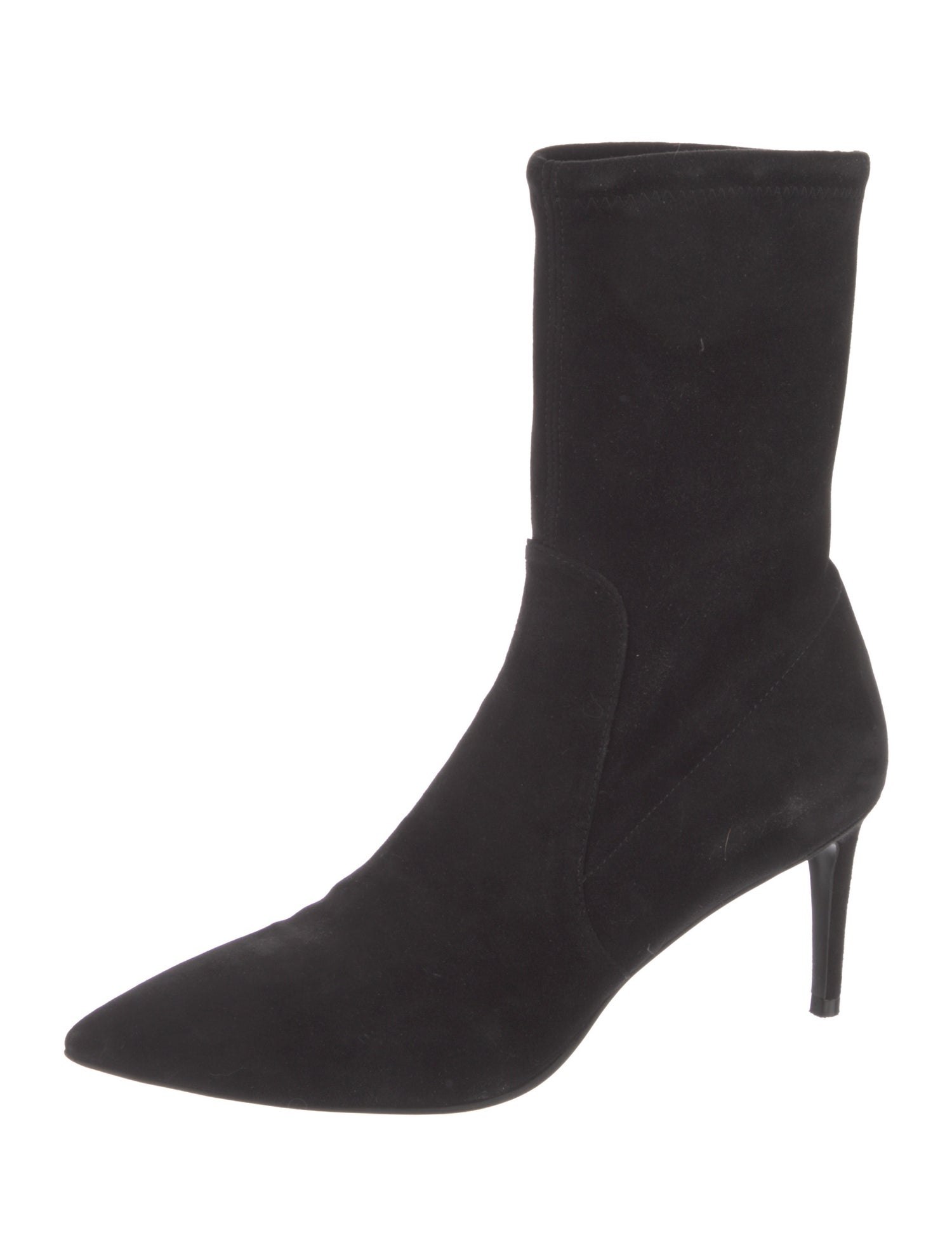 Stuart Weitzman Suede Sock Boots