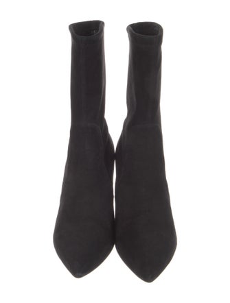 Stuart Weitzman Suede Sock Boots